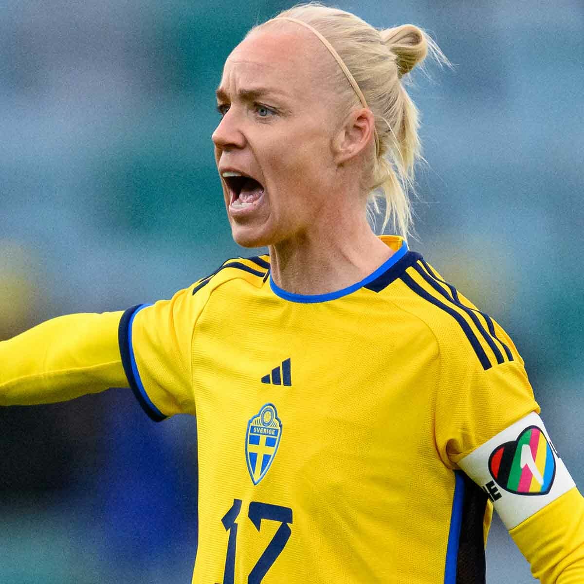 瑞典女足球员在场上展现出顶尖水准 瑞典女足球员在场上展现出顶尖水准